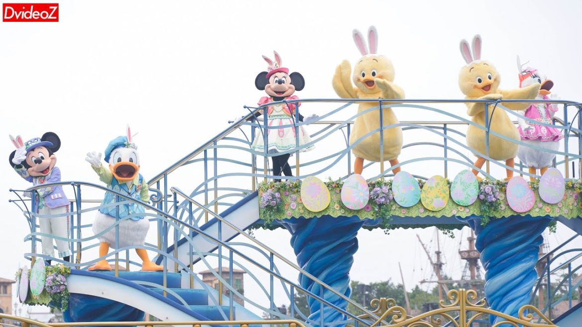 [4K] うさピヨ2021 ディズニーシー・ハーバーグリーティングイースターバージョン Full