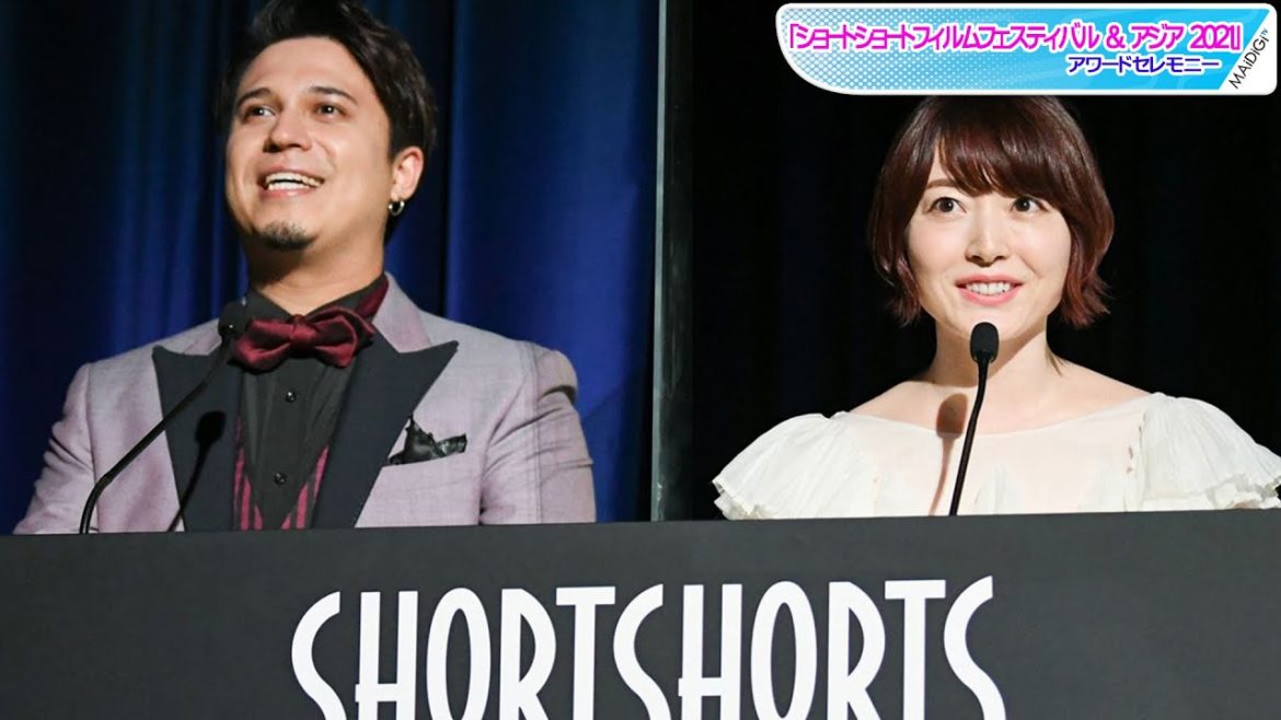 木村昴、花澤香菜とノリノリ司会！　流ちょうな英語も披露　「SSFF＆ASIA2021」アワードセレモニー