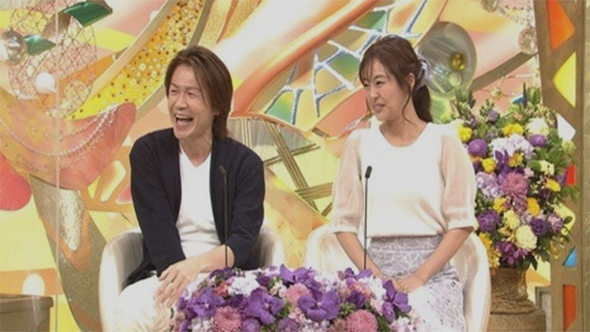 ＜城咲仁＞妻の石原さとみのものまねに困惑？　ものまねタレントの妻と「新婚さんいらっしゃい！」に出演.Shirosaki Jin • Chikae Kashima .