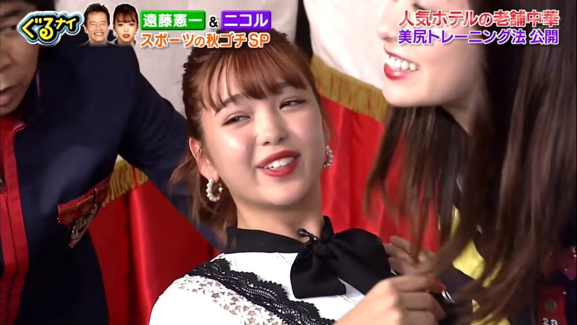 【TVセクシー名場面】アソコで橋本環奈を持ち上げる藤田ニコル / Japanese Funny TV