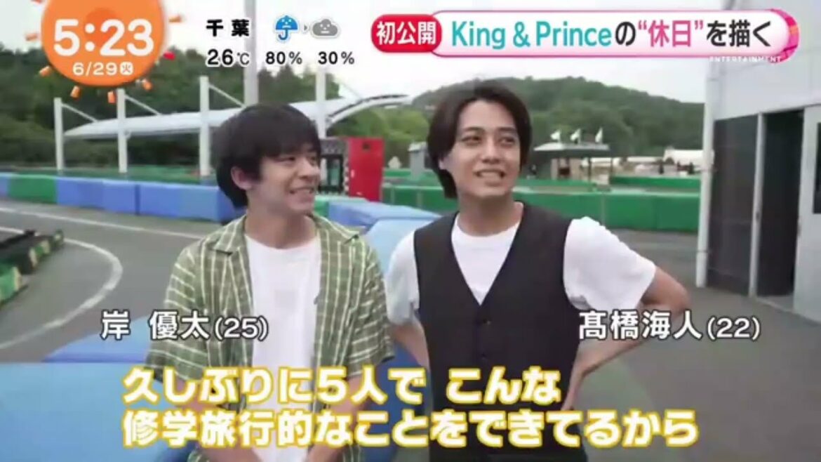 King & Prince（キンプリ）の休日を描く2021