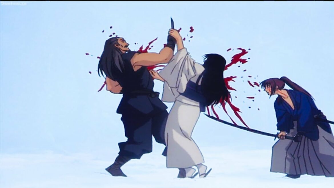 緋村 剣心 ! Kenshin goes crazy when he kills Tomoe with his own hands | ケンシンは自分の手で友江を殺すと夢中になる