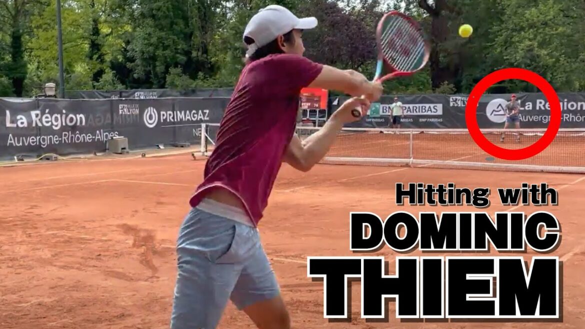 【伝説の男】ティエム選手と練習させて頂いた。 【伝説の男】ティエム選手と練習させて頂いた。