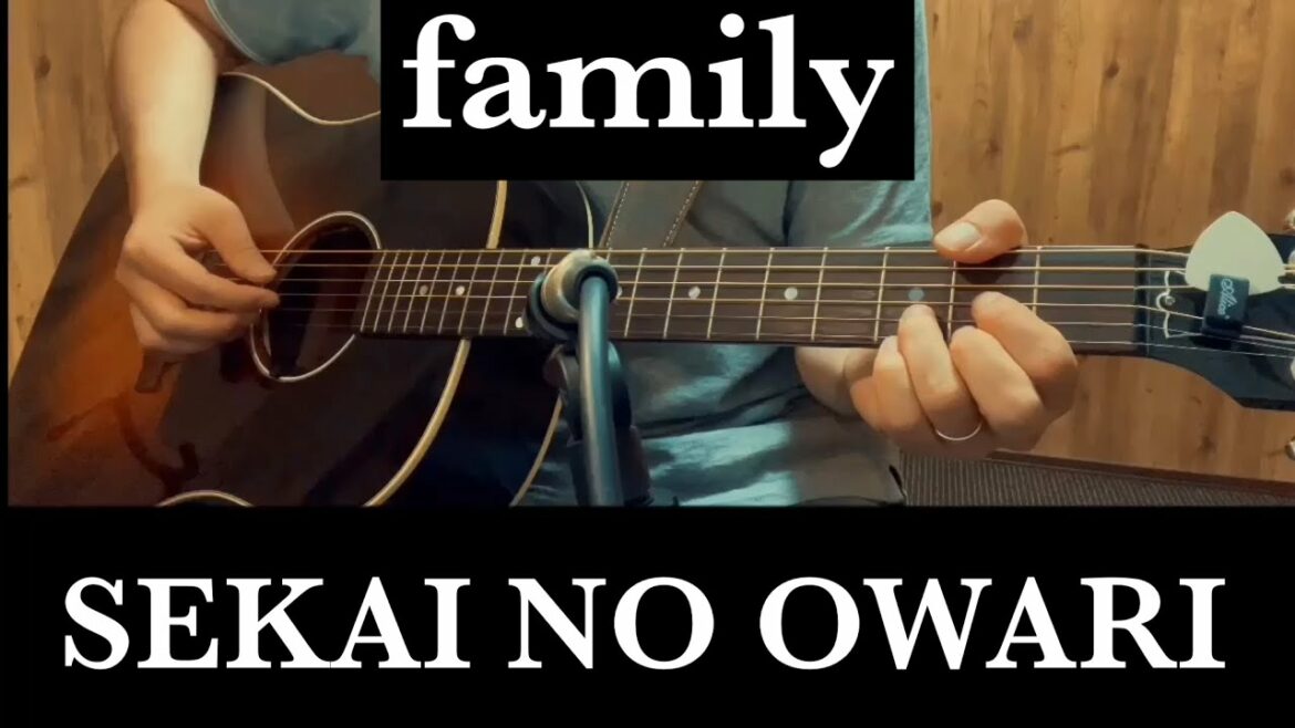 サイバー捜査班 主題歌  family  SEKAI NO OWARI  コード付弾き語りカバー
