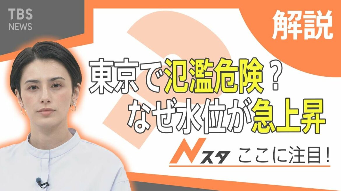 【解説】東京で氾濫危険情報 なぜ水位が急上昇？