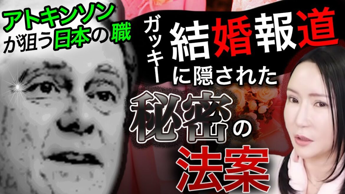 【7月9日(金)までの限定公開】ガッキー結婚報道にかき消された秘密の法案〜株式会社アメリカの代理人デービッドアトキンソンが狙いをつけた次なる資源