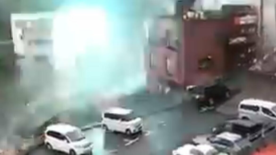 EXTREME WEATHER HITS around the world !! A massive landslide in atami, japan
