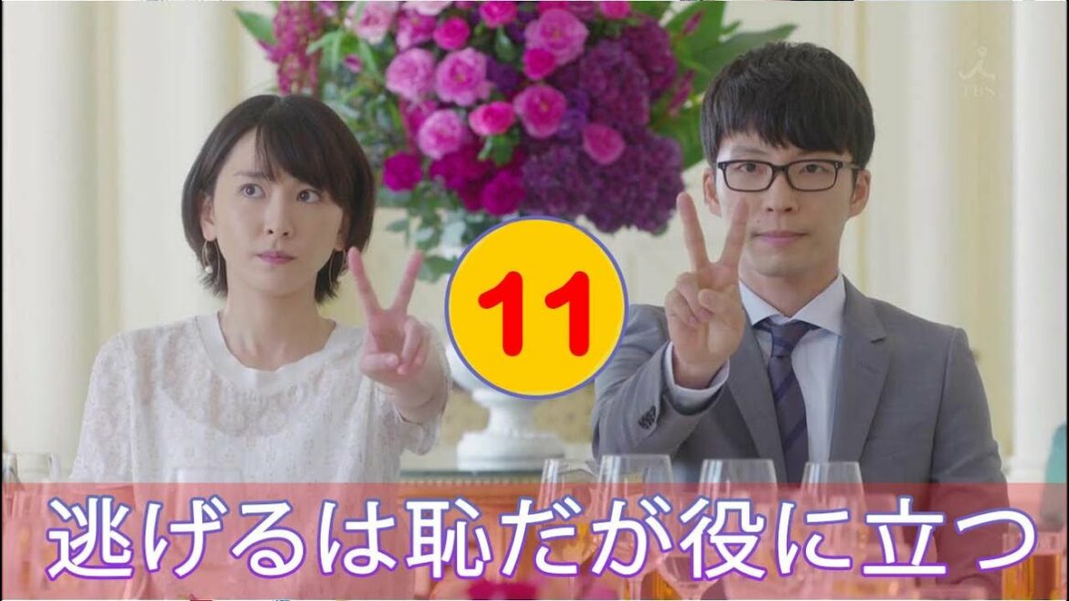 逃げるは恥だが役に立つ11話 【新垣結衣 × 星野源】 Nigeru wa Haji da ga Yaku ni Tatsu EP 11