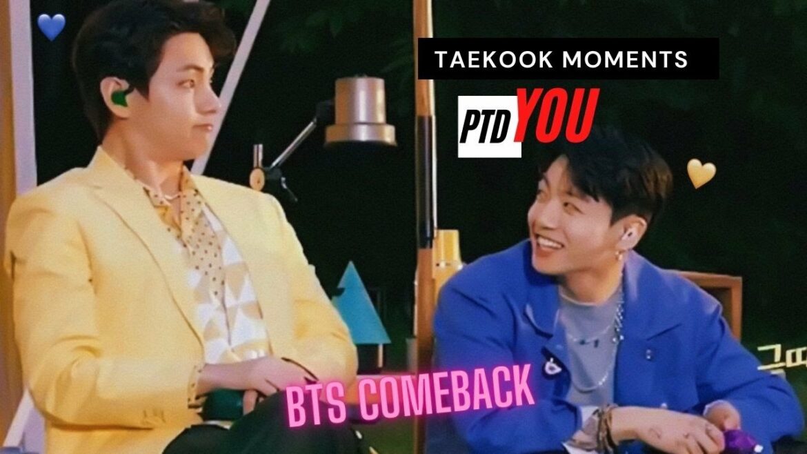 Taekook Flexing each other.💜 permission to dance era is on 🔥