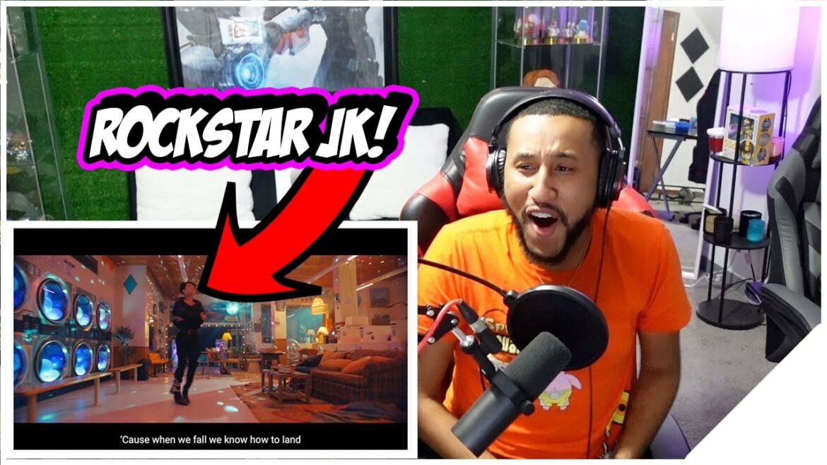 ROCKSTAR JK | BTS (방탄소년단) 'Permission to Dance' Official MV (REACTION)