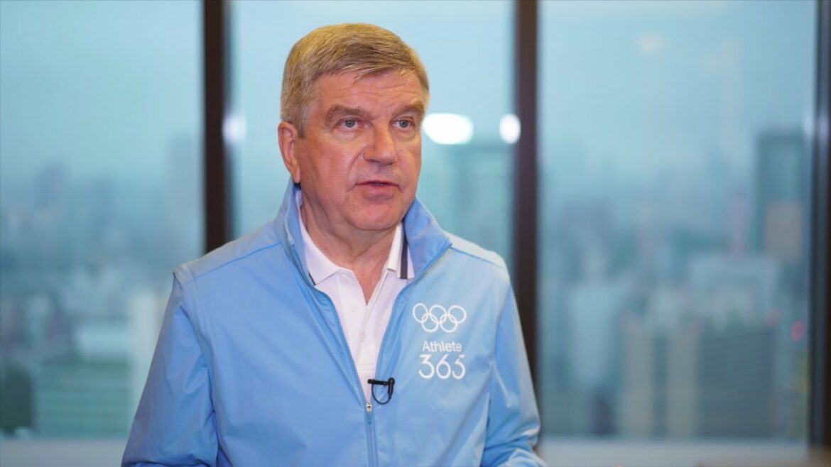 バッハ会長「無観客残念」 世界が共に、と選手激励