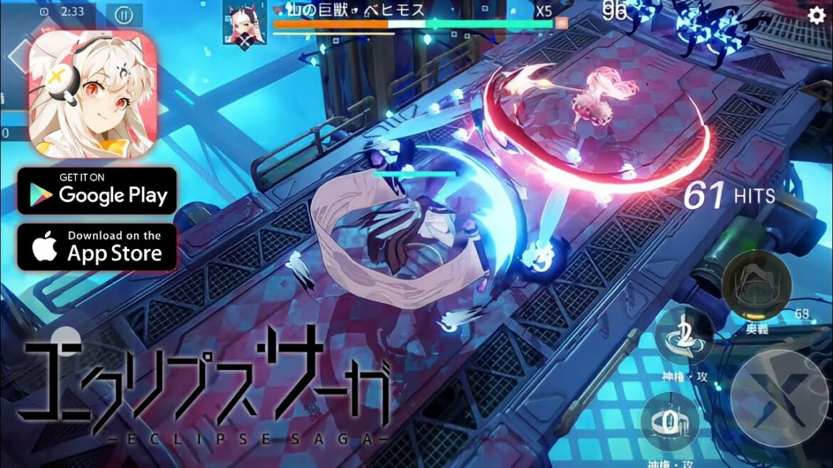 エクリプスサーガ Eclipse Saga [JP] Gameplay (Android/IOS)