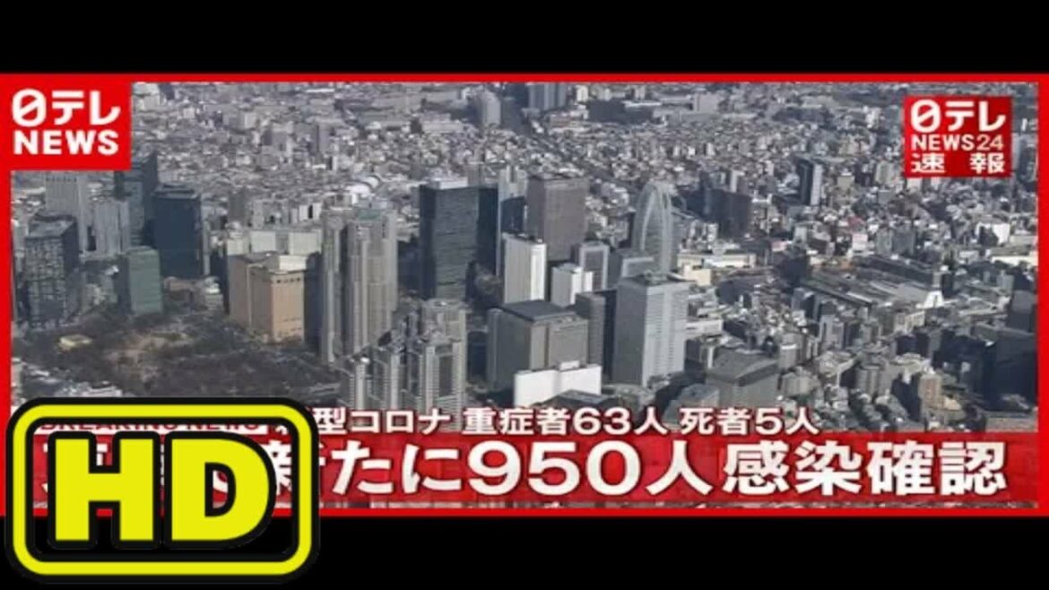 【新型コロナ】東京新たに950人の感染確認　（7月10日）