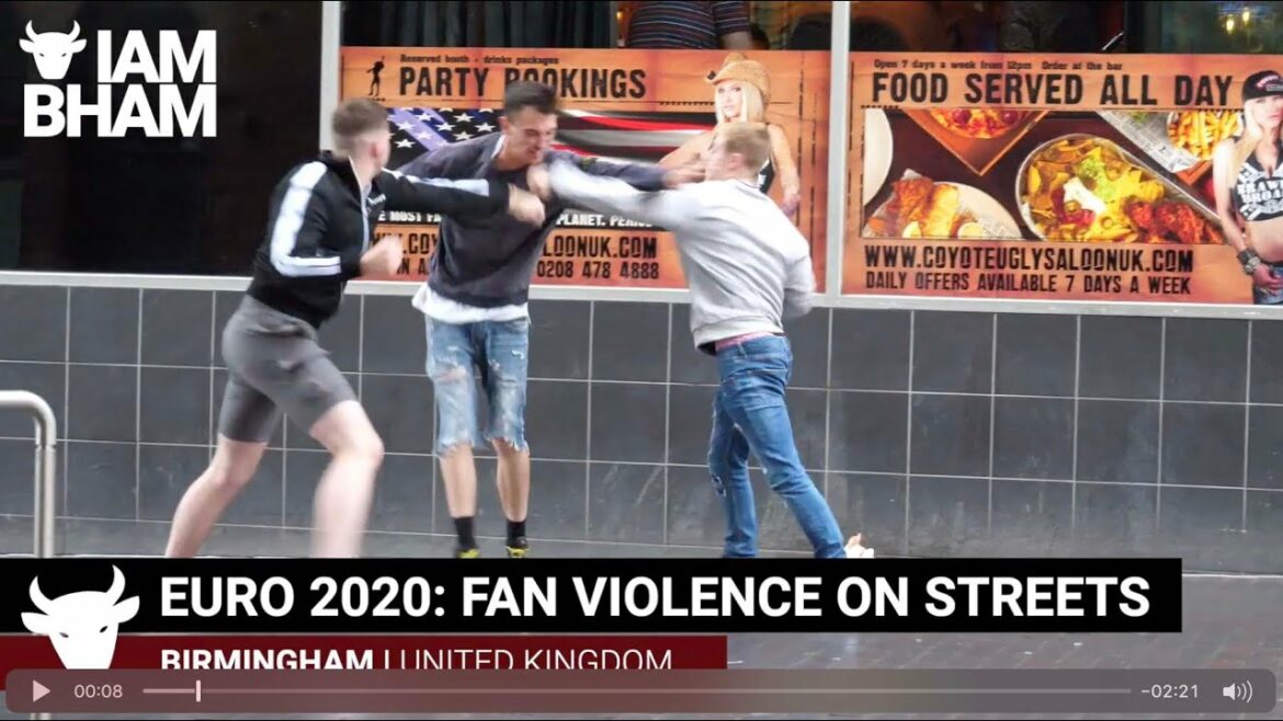 Violence in British streets as England defeated in Euro 2020 final | I Am Birmingham Violence in British streets as England defeated in Euro 2020 final | I Am Birmingham
