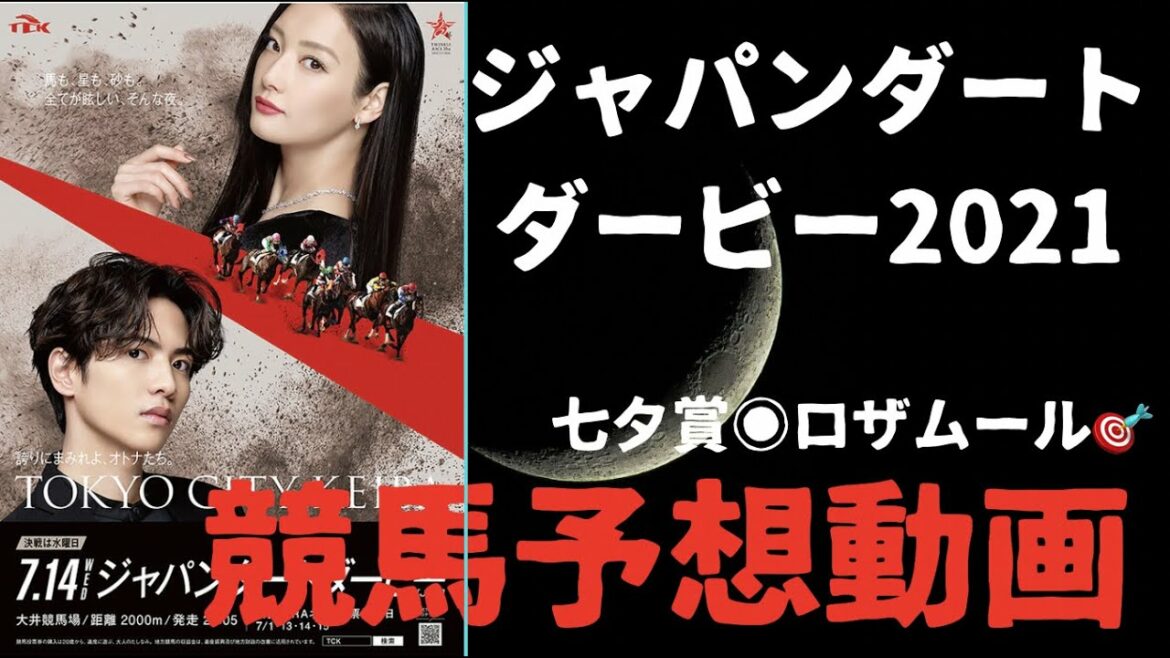 ジャパンダートダービー2021 競馬予想　サイン予想、ポスター解読もあるよ。