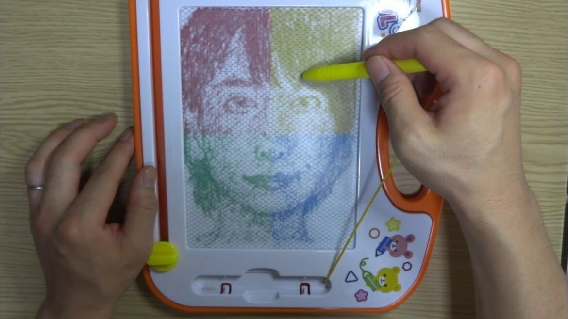お絵描きボードでリアルスケッチ（新垣結衣）