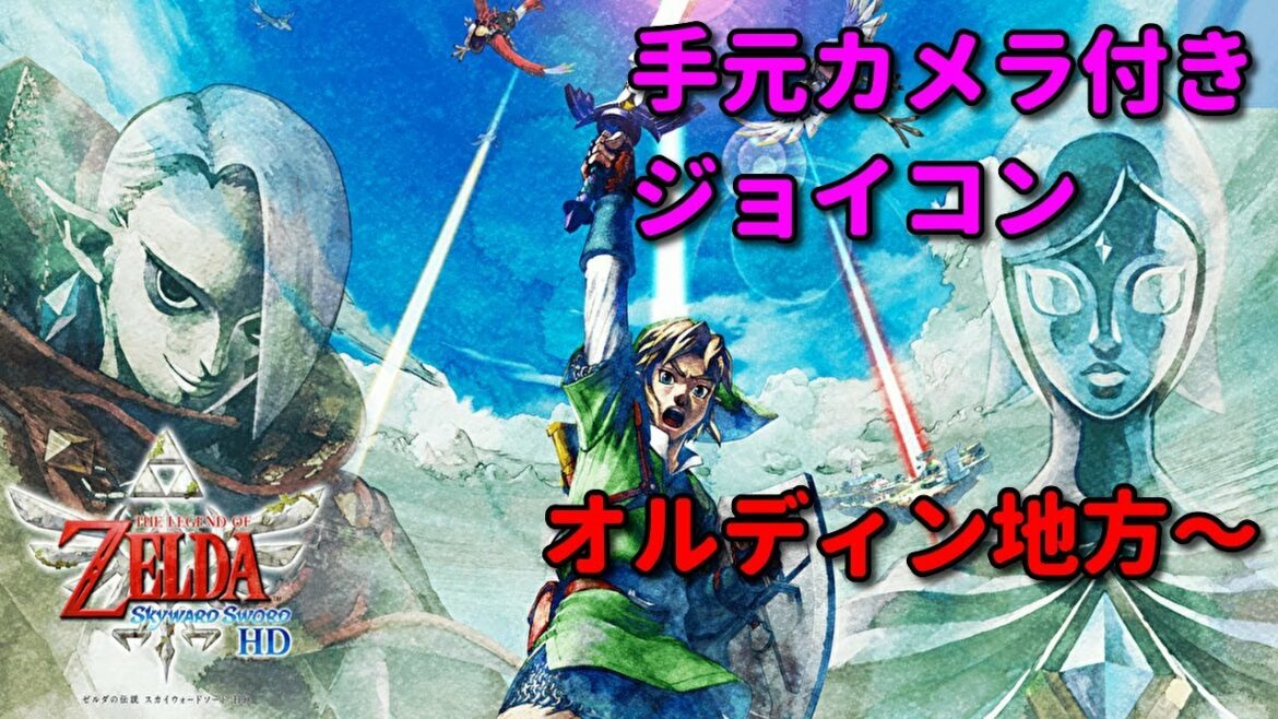 【手元カメラ付き】ゼルダの伝説 スカイウォードソードHD ジョイコン【7月16日発売】スカウォhd