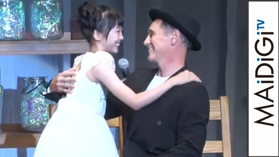 本田望結、オスカー俳優に英語であいさつ＆ハグ！映画「BFG：ビッグ・フレンドリー・ジャイアント」ジャパンプレミア1