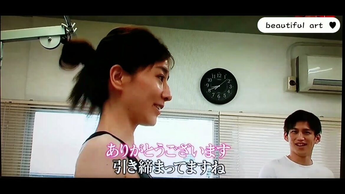 田中みな実さん 美ボディートレーニング2020