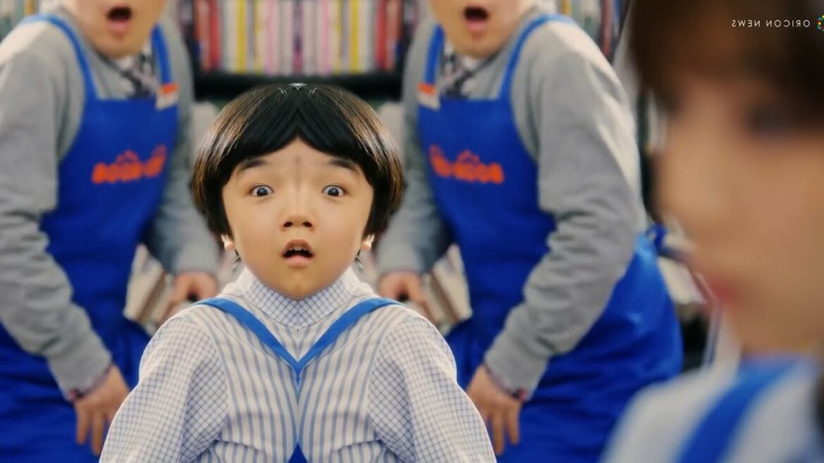 寺田心が左右対称になる世界【ブックオフ CM】