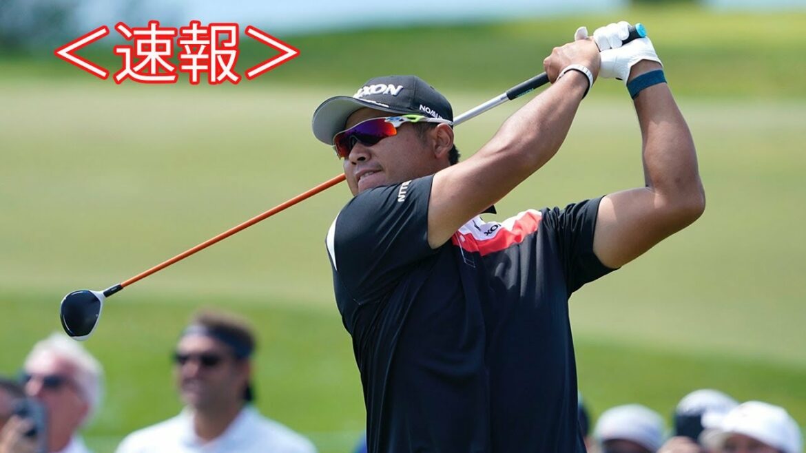 松山英樹がメジャー2勝目へ好発進！ギリギリのホールアウトに「最後まで終わってよかった」