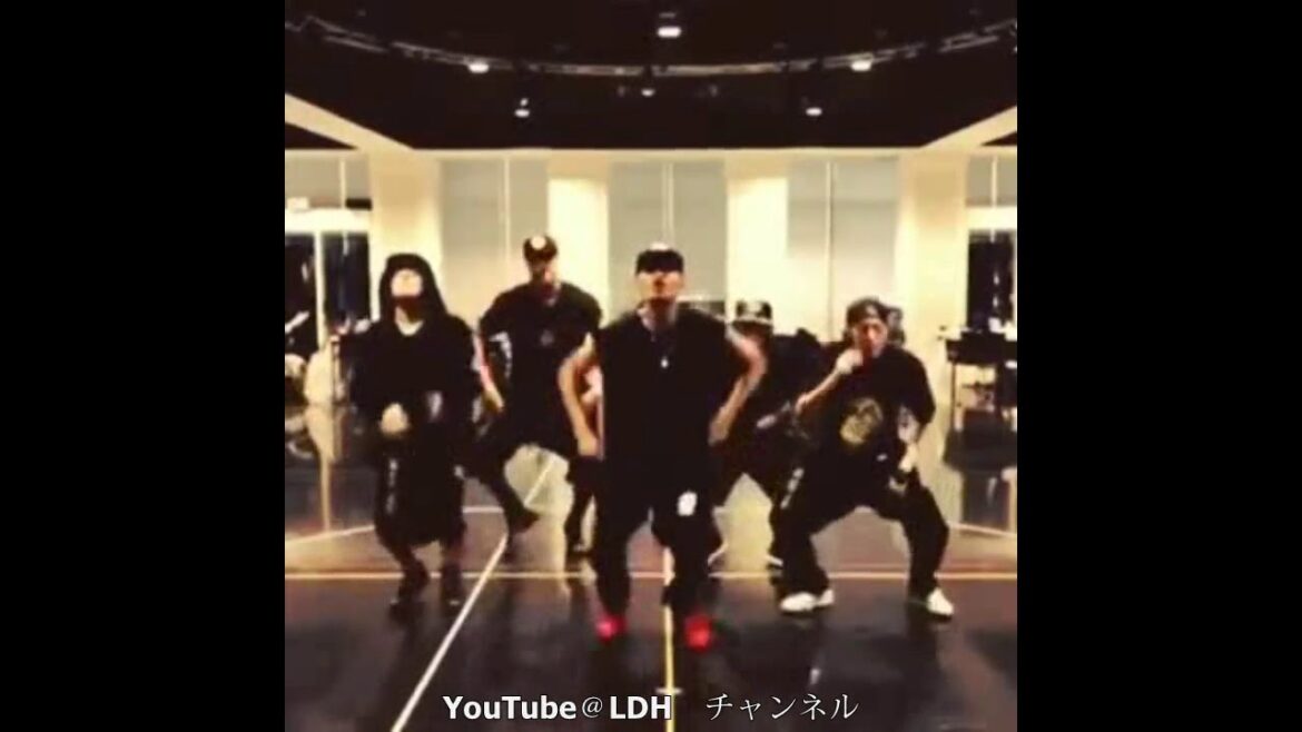EXILE　メンバーダンスレッスン　白濱亜嵐