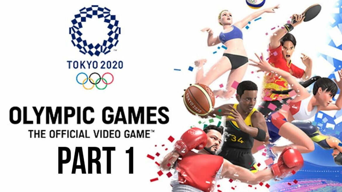 東京2020オリンピックビデオゲームゲームプレイパート1-100Mスプリント/ハンマー投げ/走り幅跳び