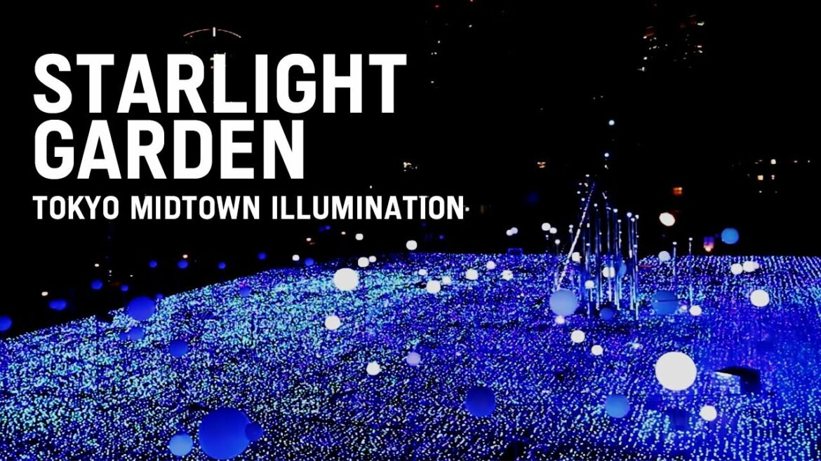 Illumination in Tokyo Midtown | Starlight Garden Illumination in Tokyo Midtown | Starlight Garden