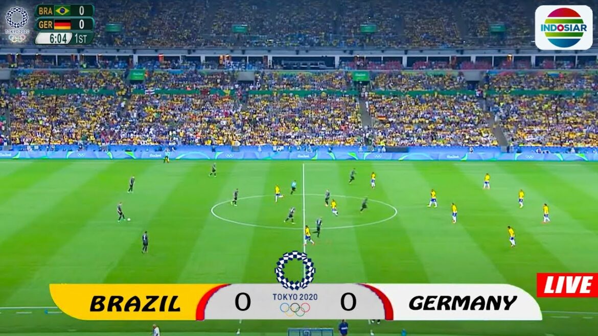 🔴ブラジル対ドイツ2021ライブストリーミングインドシアル-ブラジル対ジャーマン-男子サッカー東京2020