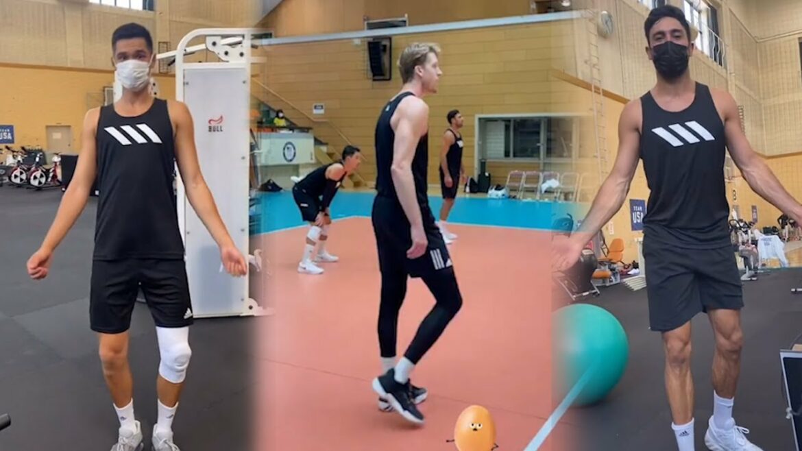 米国男子バレーボールチームとの楽しい時間| 東京オリンピック2020