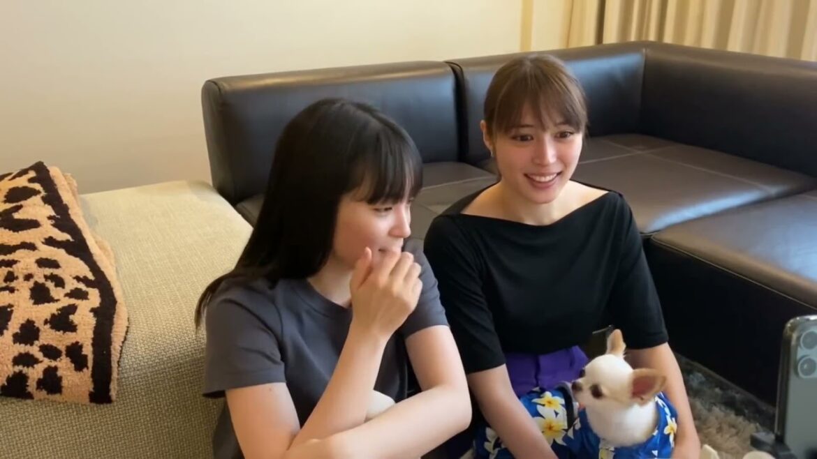 【公式】【公式】広瀬アリス・広瀬すず インスタライブ別アングルカメラ 〜前編〜 (2021.7.23)