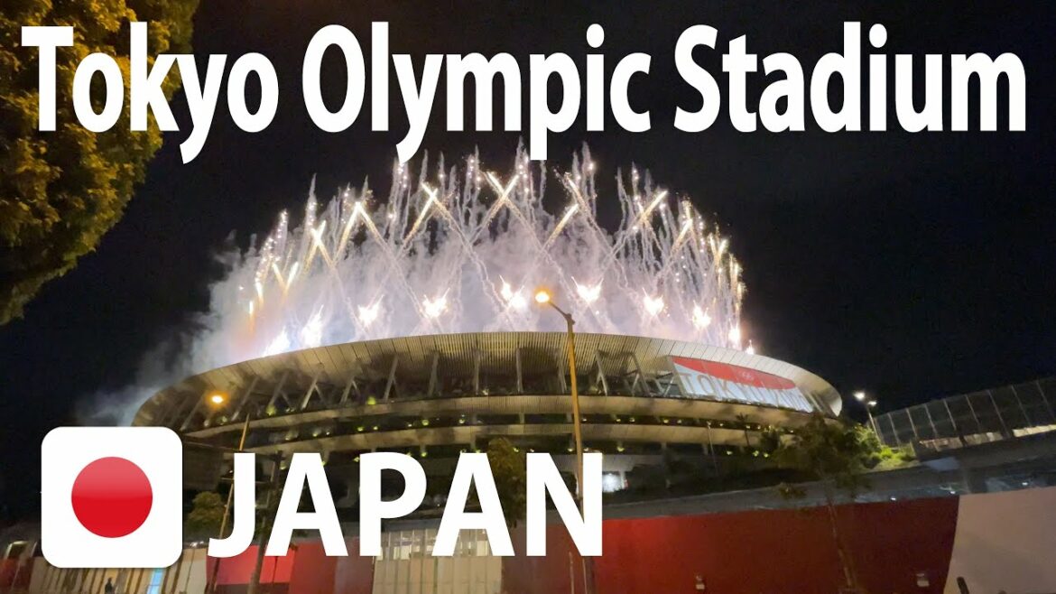 [4K] 東京2020オリンピックスタジアム（JAPAN）東京オリンピック開会式（オリンピック）オリンピック