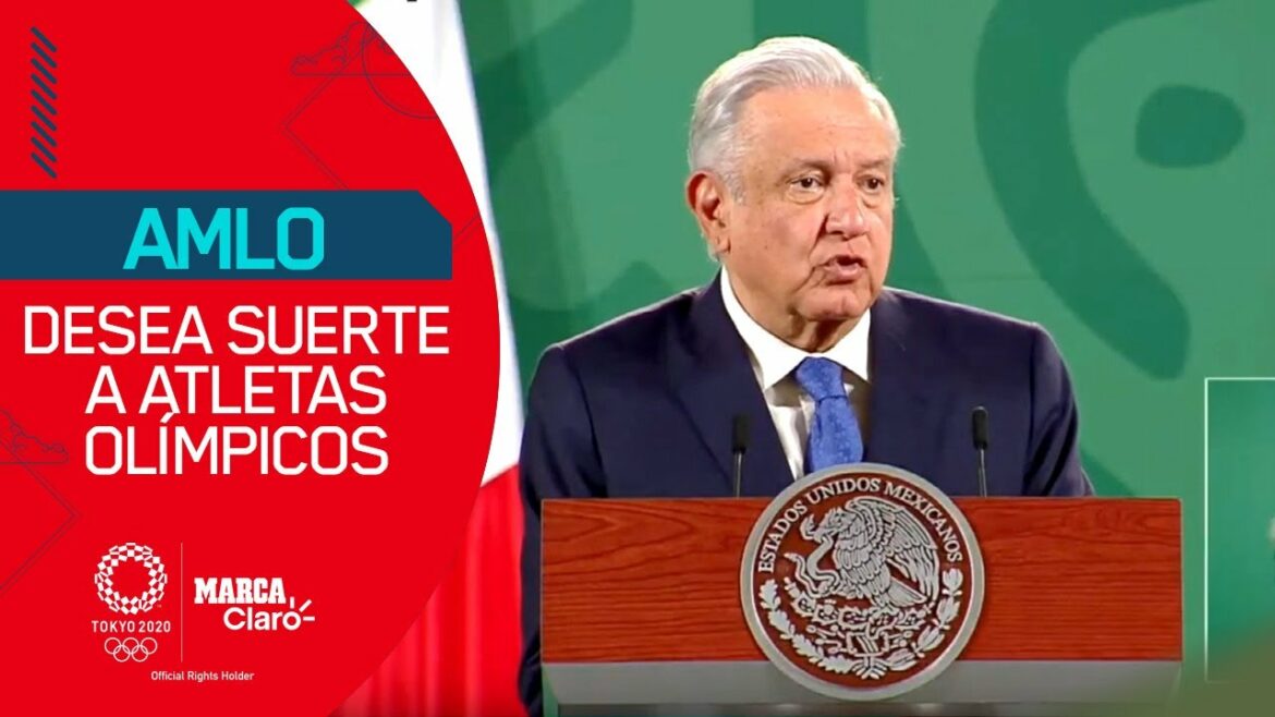 AMLOは、2020年の東京オリンピックでメキシコのアスリートの幸運を祈っています。 "私たちは彼らと一緒です" AMLOは、2020年の東京オリンピックでメキシコのアスリートの幸運を祈っています。 "私たちは彼らと一緒です"