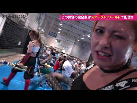【スターダム】ジュリア&朱里のアリカバがアフロディーテ相手にV4達成!試合後には大江戸隊が乱入!-2021.7.22札幌マイク-【STARDOM】※スターダム・ワールドをCheck!! 【スターダム】ジュリア&朱里のアリカバがアフロディーテ相手にV4達成!試合後には大江戸隊が乱入!-2021.7.22札幌マイク-【STARDOM】※スターダム・ワールドをCheck!!