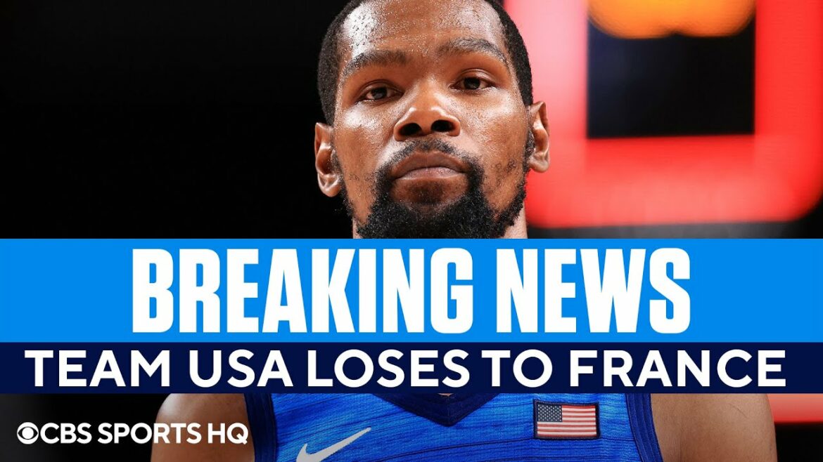 Team USA Men's Basketball Suffers Stunning Loss to France in the Olympics | CBS Sports HQ