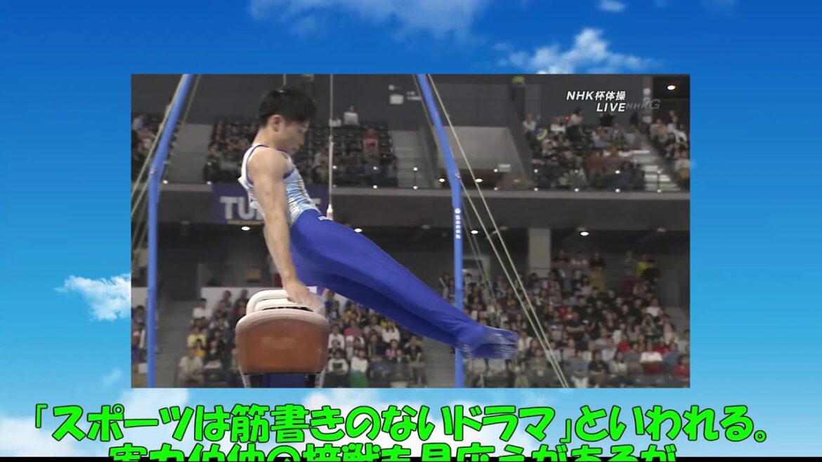2019NHK杯体操男子鞍馬　萱和磨
