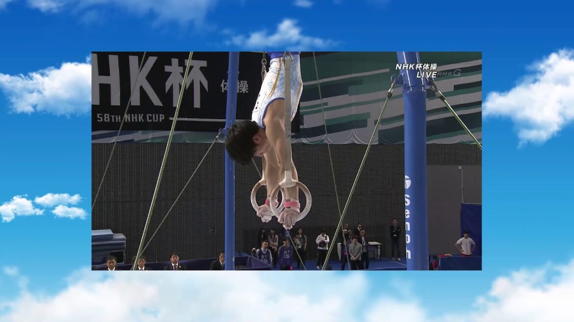 2019NHK杯体操男子吊り輪　谷川航