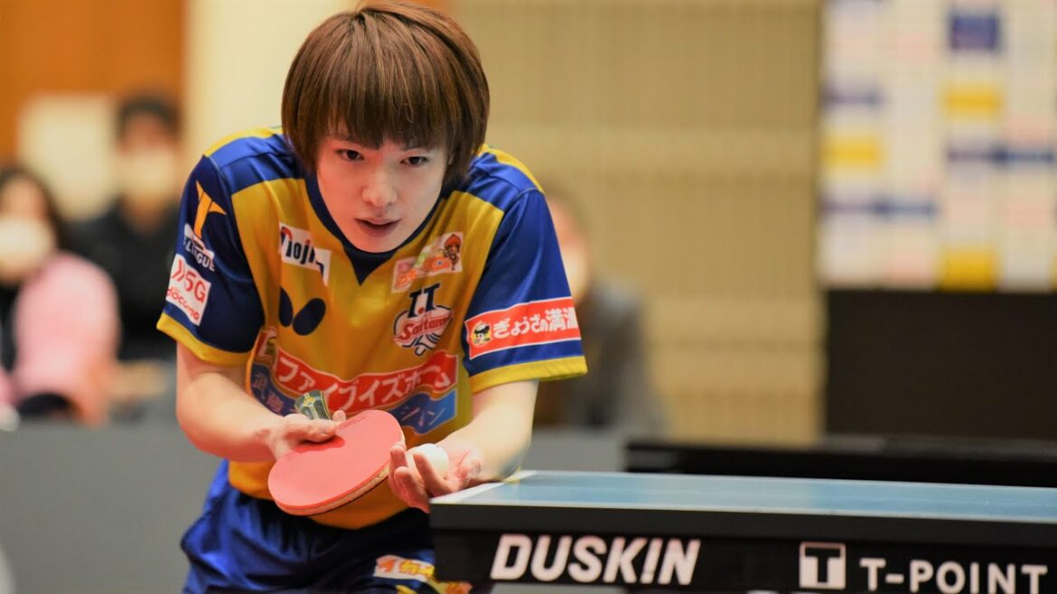 【卓球 Tリーグ公式】松平健太vs水谷隼 T10-10 T.T彩たまvs木下マイスター東京 Kenta Matsudaira vs Jun Mizutani