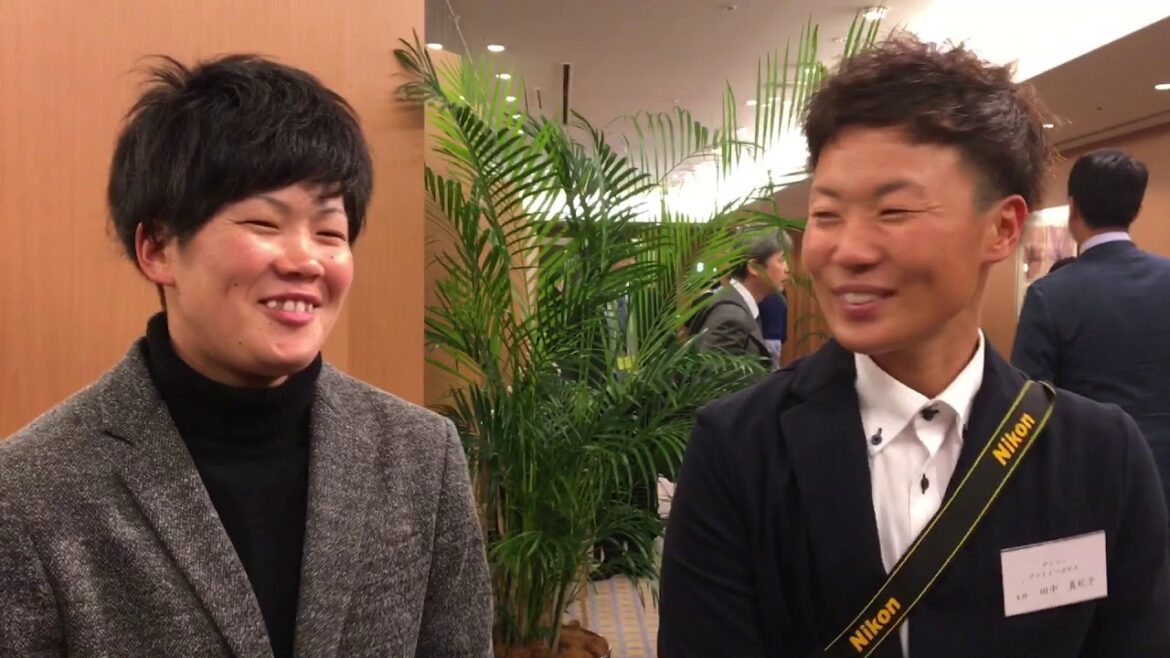 川畑瞳、田中真紀子（デンソー）コメント ／第51回日本女子ソフトボールリーグ表彰式