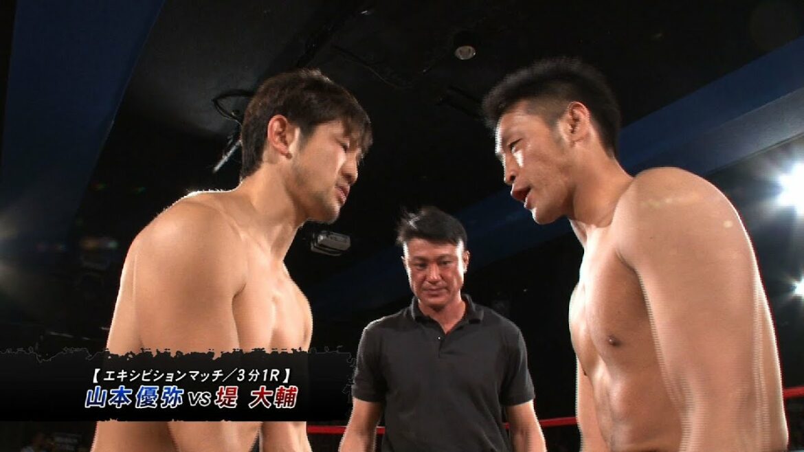 【OFFICIAL】堤 大輔 vs 山本 優弥/Krush-EX 2014 vol.1  エキシビションマッチ/3分1R