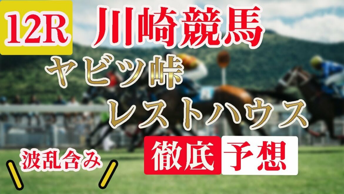 【 地方競馬予想 】7/28  川崎競馬予想 12R ヤビツ峠レストハウス(C2)
