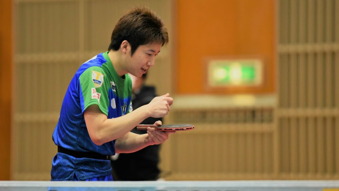 【卓球 Tリーグ公式】松平健太vs水谷隼 T10-10 T.T彩たまvs木下マイスター東京 Kenta Matsudaira vs Jun Mizutani