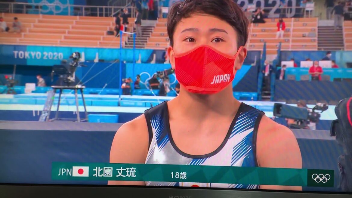 2020-2021 東京オリンピック 体操男子個人総合 第5位 北園丈琉選手 試合終了後インタビュー
