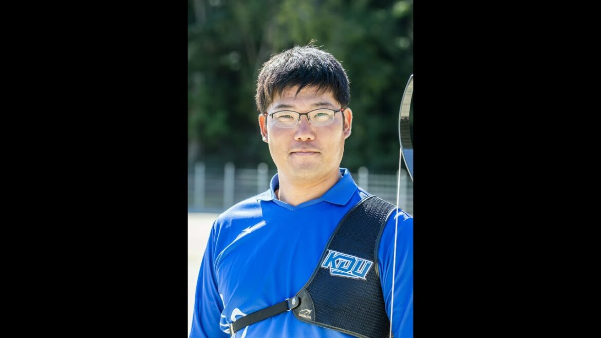 ■古川高晴  ロンドンオリンピックアーチェリー競技銀メダル獲得など、活躍を続ける古川さん。大阪にいるからこそ、県民への気の引き締まるメッセージ。