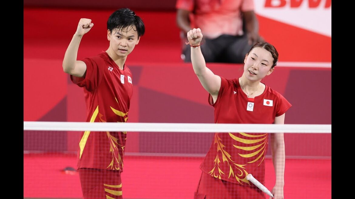 渡辺東野はオリンピック銅メダルを獲得します | 渡辺勇大 / 東野有紗 vs タン・チュンマン / ツェ・インスェット | バドミントンオリンピック2021