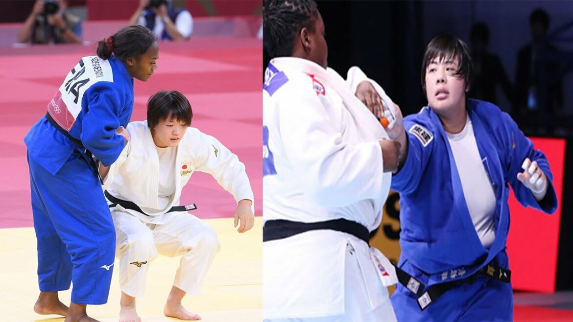 柔道団体で夢の金メダル対決！新井千鶴　１階級下の女王に脱帽「ものすごいパワー」