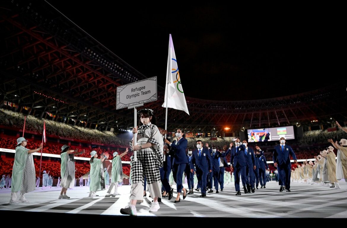 難民オリンピックチームは、2回目の＃Tokyo2020＃OpeningCeremonyに参加します...