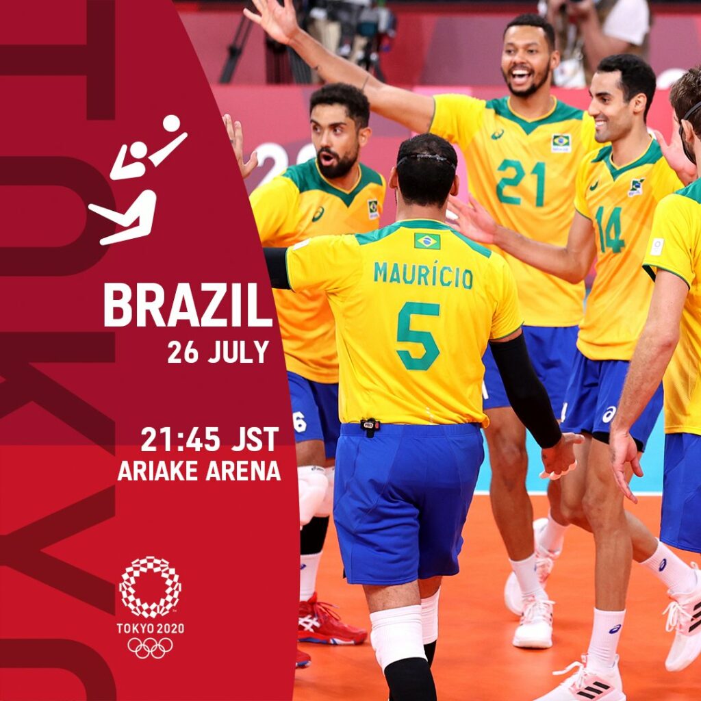3日目⃣|  Team To Watch @ Olympics＃Tokyo2020ブラジルは世界一です...