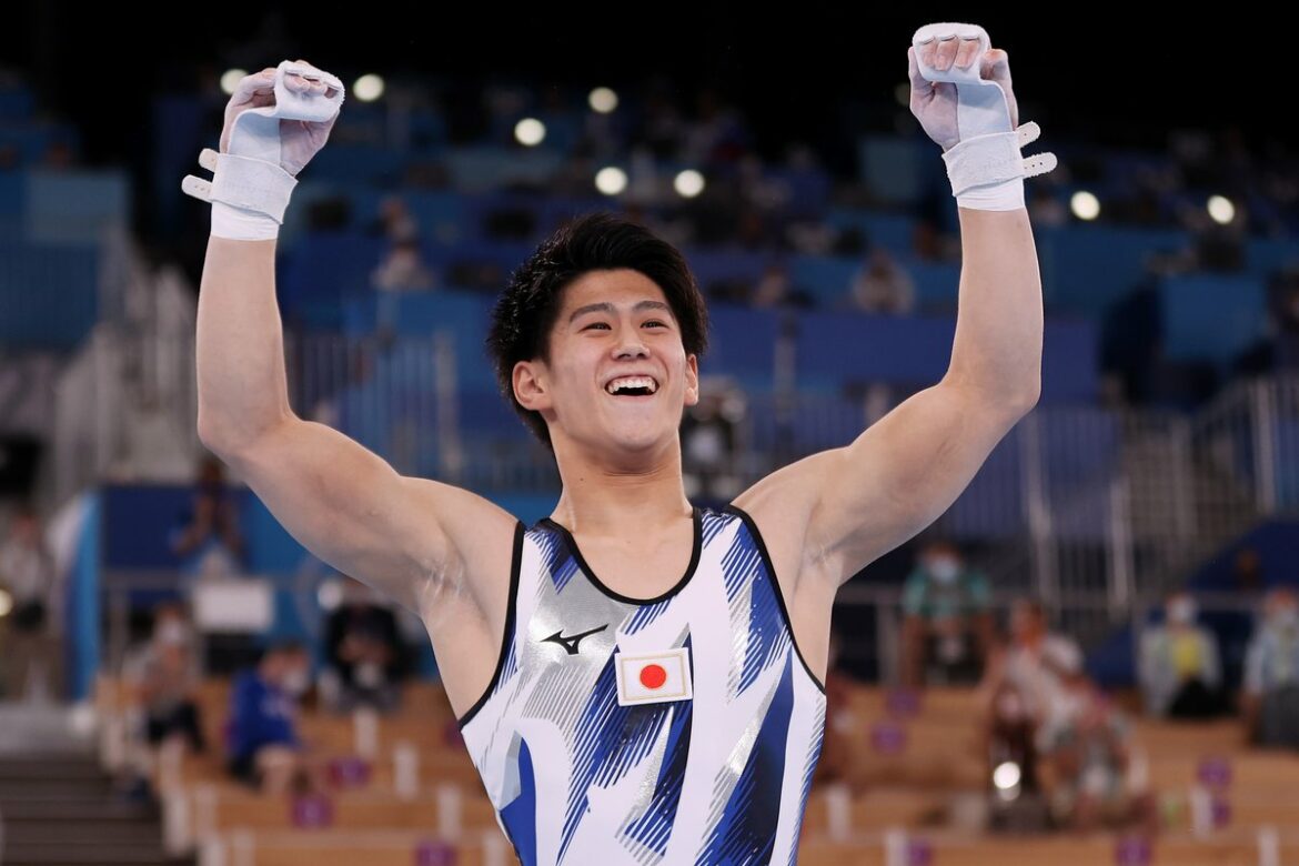 橋本大輝が＃ArtisticGymnastics-Men'sAll-Arounで#goldメダルを獲得しました...