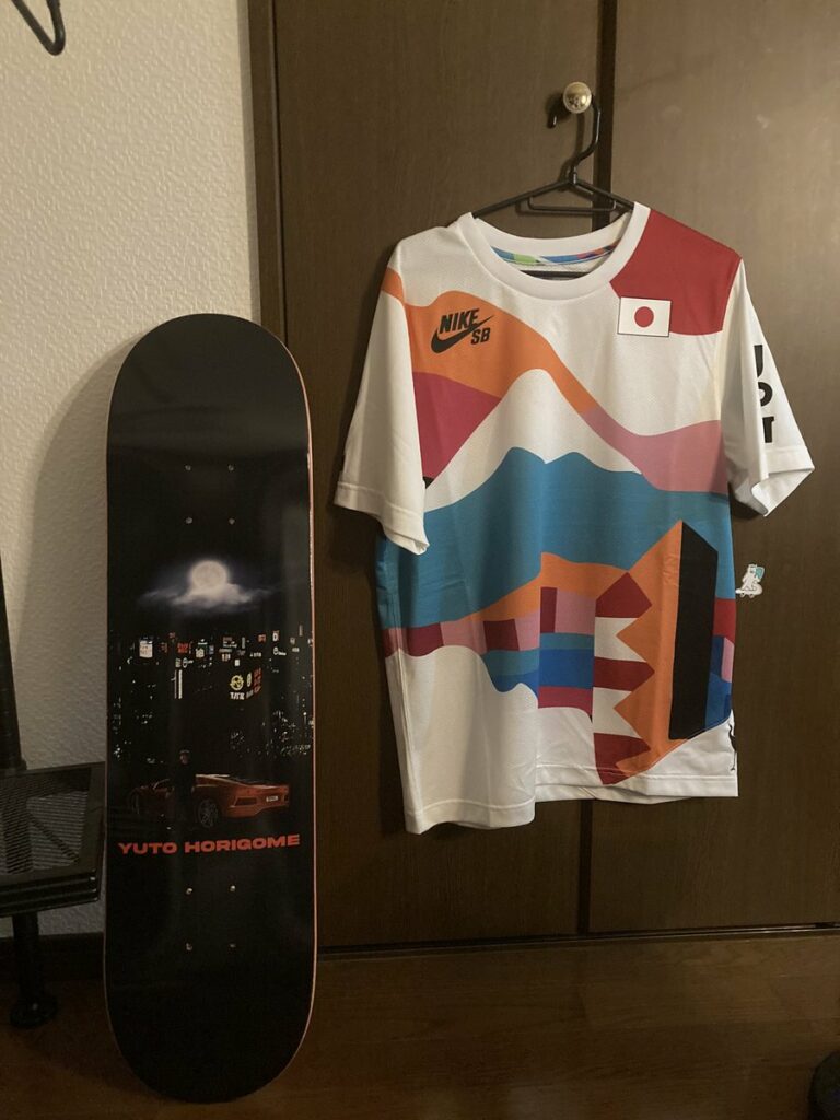スケートボード 金メダルをとった、堀米雄斗＠yutohorigome グッズ届いた！！
速攻買ってよかった

#skateboarding 
#スケートボード ...